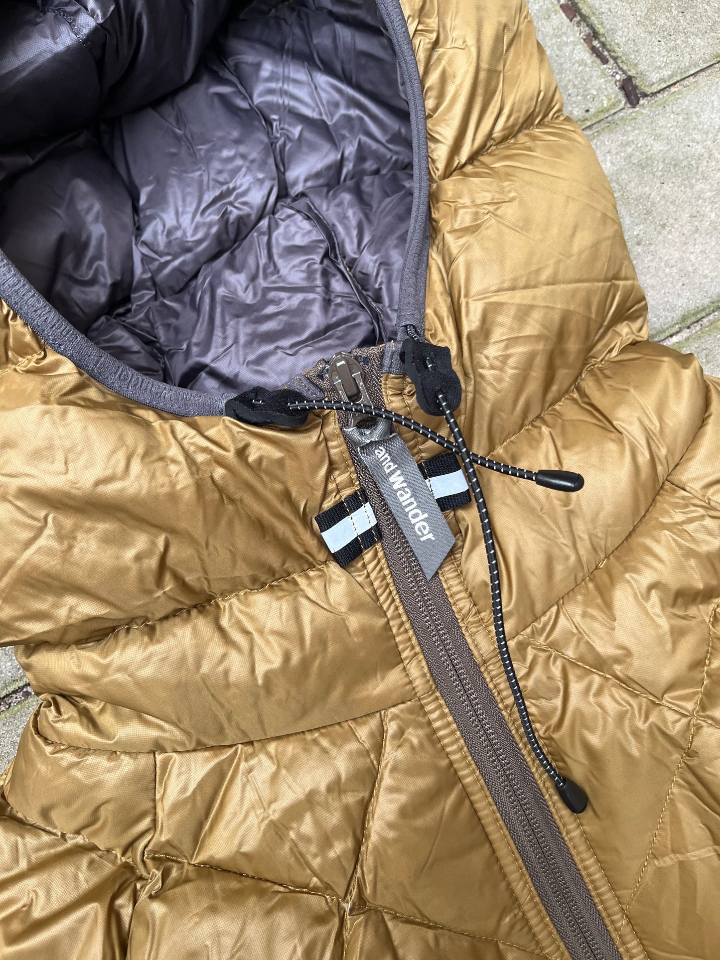 And Wander Diamond puffer jacket